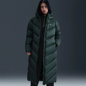 NEW $375 Nike Sportswear Windpuffer Womens Sz XS Storm-FIT Down Parka IF2593-390